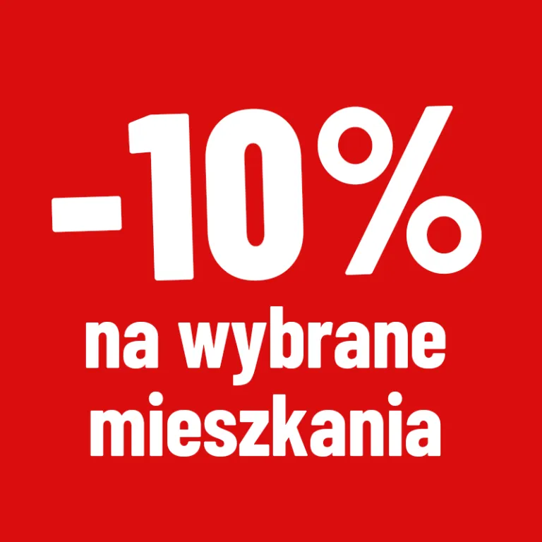 Zdjęcie posta -10% na wybrane mieszkania!